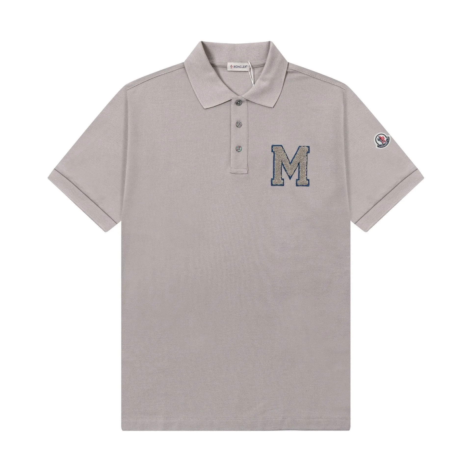 Moncler POLO Polo Polo Series ， 。 Polo ， 。 ， 。 。 • • • • • ：Navy Blue White Gray Green Size：M L XL XXL